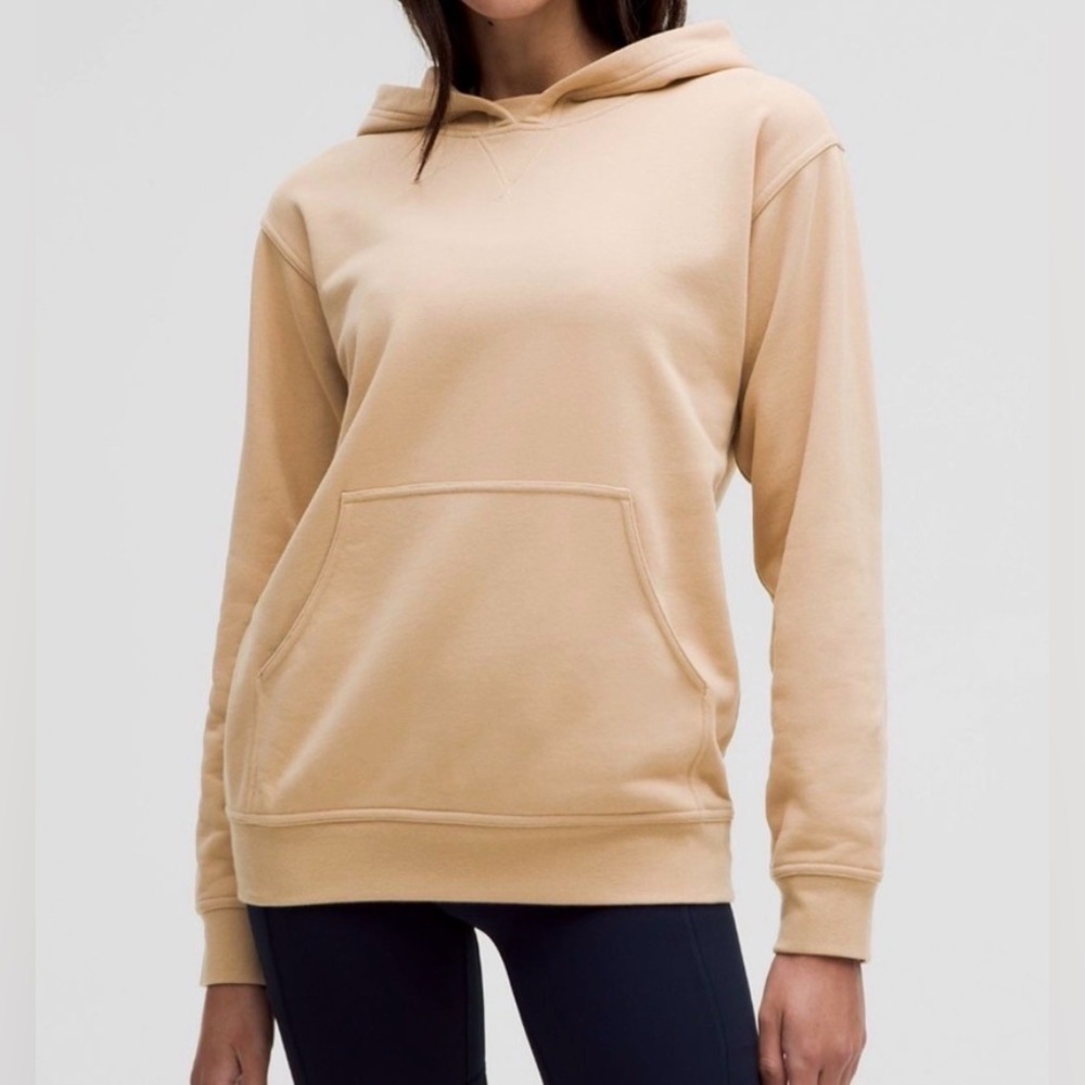 NWT Lululemon All Yours Hoodie *Terry- Beachwood/ Size 4